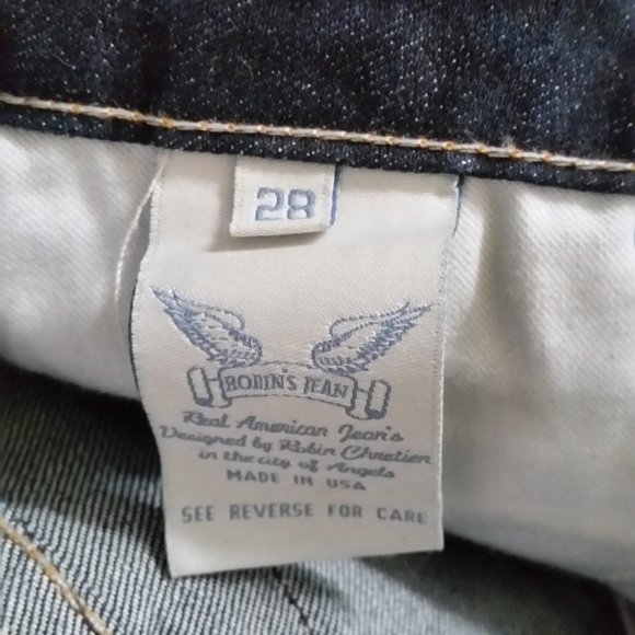 ROBIN'S JEANS ROCK N ROLL LOW RISE 28 - Picture 9 of 11